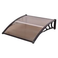 Costway 40 X 40 Window Awning Door Canopy Outdoor Front Door Dark Brown Walmart Com Walmart Com Canopy Outdoor Door Canopy Patio Canopy
