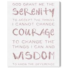 Oliver Gal Serenity Prayer Blush And White Typography And Quotes Wall Art Canvas Print Pink White Overstock 26386143 Set your wall art off right with a beautiful frame. oliver gal serenity prayer blush and