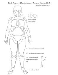 Mando Armor Template Mandalorian Armor Star Wars Concept Art Mandolorian Armor
