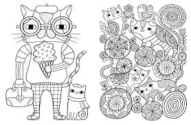 Print kitten coloring pages for free and color our kitten coloring! Amazon Com Posh Adult Coloring Book Cats Kittens For Comfort Creativity Volume 15 Posh Coloring Books 9781449478735 Chang Flora Books