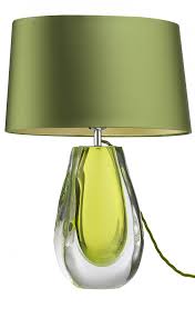 Green Green Table Lamp Table Lamps Modern Table Lamps Contemporary Table Lamps Designer Table Lamps Lux Green Table Lamp Green Lamp Art Glass Table Lamp