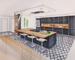 Pour En Savoir Plus Cliquez Sur L Image Idee Amenagement Cuisine Amenagement Cuisine Ouverte Interieur Dessin D Architecture