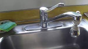 When the faucet leaks from the spout, the cause other manufacturers, including pfister, american standard, sisco, grohe, kohler and others sell mainly cartridge and compression valve faucets. Repairing A Leaky Price Pfister Kitchen Faucet Youtube