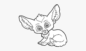 Here we are providing fox coloring pages for adults. Fennec Fox Coloring Page Illustration Png Image Transparent Png Free Download On Seekpng