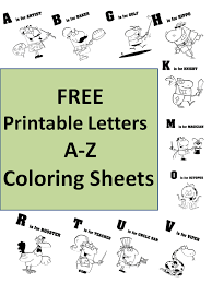 Alphabet coloring page | coloring dots. Free Printable A Z Coloring Sheets Homeschool Giveaways
