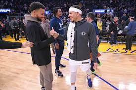 The song is warriors by imagine dragons. Stephen Curry Is Cheering On Seth Curry And The Mavericks Mavs Moneyball
