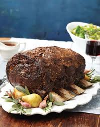 Standing Rib Roast Recipe Standing Rib Roast Rib Roast Red Wine Sauce