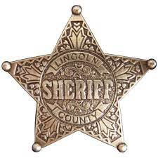 Denix Replica Swords And Replica Firearms Medieval Collectibles Star Badge Sheriff Badge Sheriff
