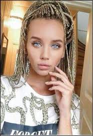 Ladies with thick hair can rock anything from short pixie cuts to bobs, with choppy layers, front waterfall braids are not only one of the most stunning styles in long hair, but they're also one of the. 23 Ravishing Box Braids Hairstyles For White Girls 2020