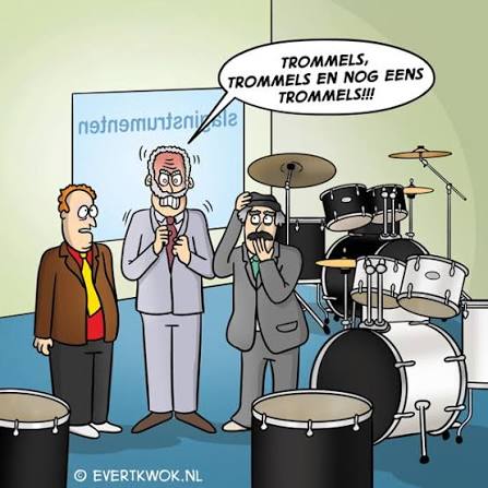 Moppen.nl - Mop: Evert Kwok - Trommels