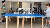 5) ping pong table built into the door (creative!!) 6) a luxurious diy ping pong table. Diy Concrete Ping Pong Table Youtube