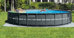 Installing your new swimming pool according to manufacturers' specifications. How To Level An Above Ground Pool With Water In It Organize With Sandy