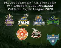 psl 2020 schedule psl time table psl schedule 2020 download pakistan super league 2020 psl 2020 schedule psl time table