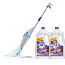 Quick Shine Hardwood Floor Cleaner And Spray Mop Bundle Grey Stone With Images Quick Shine Quick Shine Hardwood Floor Cleaner