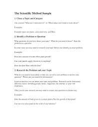 The scientific example is a process created in the seventeenth century through research hypotheses are developed, tested and either proven or disproven. Http Www Ohioumvsd Com Students Gettingstarted Pdf Scientific 20method 20sample Pdf