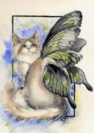 Fantasy Art Ragdollfae By Fortryllelse At Epilogue Cat Art Animal Line Drawings Cat Drawing 1024x1024 forest wings sketch by flynn the cat. cat art