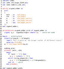 In figure1 is reported a trial layout on altera quartus ii using a cyclone v fpga. Vhdl Wikipedia