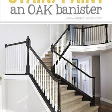 Check spelling or type a new query. How To Paint Stain Wood Stair Railings Oak Banisters Spindles Without Sanding
