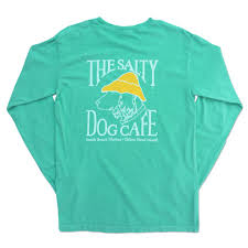 comfort colors long sleeve in chalky mint