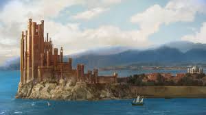 Brown Concrete Castle Beside Body Of Water Painting Game Of Thrones A Telltale Games Series Game Of Thrones Hd Wallpaper Wallpaper Flare
