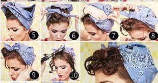 Rockabilly Google Zoeken Vintage Frisuren Frisuren Mit Bandana Rockabilly Frisur