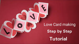 Here are some ideas of what to write in a birthday card for your husband or boyfriend. How To Make Love Card For Boyfriend Diy Love Greeting Card Handmade Card Ideas For Explosion Box Youtube