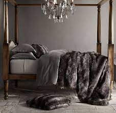 Timeless in style, this bench makes for a stylish addition with teak frame and gray fabric upholstery. Pin On Bedroom Ideas