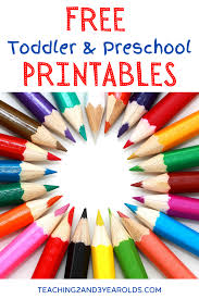 These activities will help toddlers develop pencil control to promote writing readiness. Big Collection Of Free Preschool Printables For School And Home