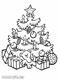 Malvorlagen Weihnachtsbaum Mit Geschenken