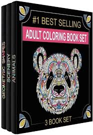 Download Adult Coloring Books Set 3 Coloring Books For Grownups 120 Unique