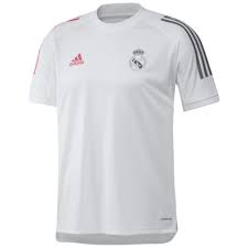 Real madrid are set to take to the pitch in 2020/21 with a unique pink and black design on their traditional white home kit. Real Madrid White Training Jersey 2020 21 Official Adidas Selling Fast