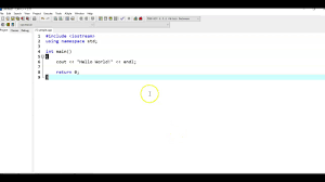 A Simple C Program Using Dev C And System Pause Youtube
