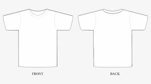 Download Plain White T Shirt Front And Back T Shirt Template For Adobe Photoshop Hd Png Download Transparent Png Image Pngitem