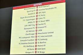 Based on the decision taken by the uefa executive committee, teams. 2019 20 Europa League Round Of 32 Draw Results