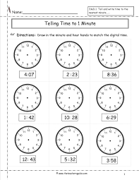 Telling Time Worksheets From The Teacher S Guide Time Worksheets Telling Time Worksheets Clock Worksheets
