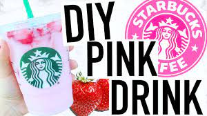 Made with a strawberry açai refresher that subs coconut milk for water and your choice of strawberry or blackberry pieces, the drink boasts a creamy baby pink hue. Diy Starbucks Pink Drink Coffee Free Refresher Youtube