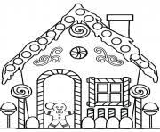 Download or print for free. Gingerbread House Coloring Pages Printable