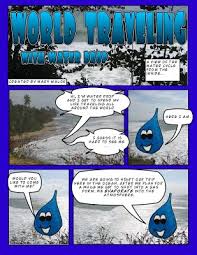 1 Water Cycle Comic Strip Mary Malok Eportfolio Cartoon swim cycle rig : 1 water cycle comic strip mary malok