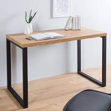 Auch in kleinen räumen oder ungenutzten nischen im flur findet er platz. Design Schreibtisch Oak Desk 120cm Eiche Kaufland De