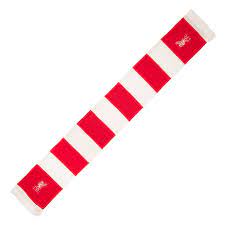 Liverpool Fc Lfc Red White Liverbird Striped Bar Scarf Nwt Official Ebay