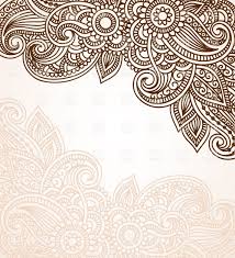 Mehndi Style Background With Floral Ornament Download Royalty Free Vector File Eps 58332 Jpg 1000 1100 Paisley Coloring Pages Mehndi Style Clip Art