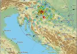 Κροατία (golfo di trieste έως lošinj και rab). Isxyros Seismos 6 4r Sthn Kroatia Onalert