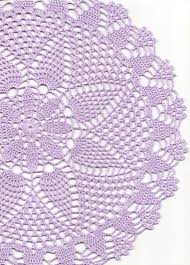 Crochet Doily Lace Doily Table Decoration Crocheted Place Mat Doily Tablecloth Table Runner Napkin Lilac Lace Doilies Crochet Doilies Pineapple Crochet