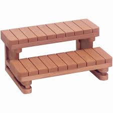 Besides our standard sizes, we can custom build a cedar hot tub to meet your particular needs. 36 Wooden Spa Steps Hot Tub Steps Spas Stuff