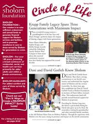 Circle of Life Spring 2016 issuu by Sholom