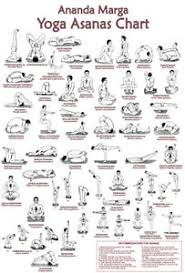 details about art poster yoga exercise bodybuilding chart fan 36 27x40inch wall silk n309