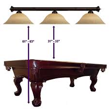Pool Table Light Height Pool Table Room Pool Table Lighting Snooker Room