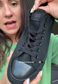 Converse Black Chuck Taylor All Star Cruise Low Top Sneakers