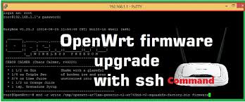 How to get to openwrt failsafe mode: Openwrt Firmware Upgradation With Ssh Command Step By Step