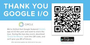 Expired Free 5usd In Bitcoins For Downloading Circle App Scanning Qr Code New Users Only Doctor Of Credit